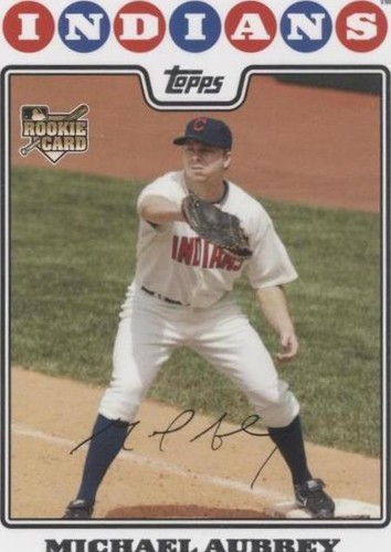 2008 Topps Updates & Highlights - Michael Aubrey #UH141