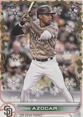 2022 Topps Holiday - Jose Azocar #HW62