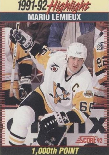 1992-93 Score - Mario Lemieux #448