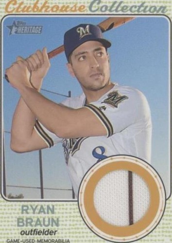 2017 Topps Heritage - Ryan Braun #CCR-RB