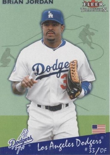 2002 Fleer Tradition Update - Brian Jordan #U186