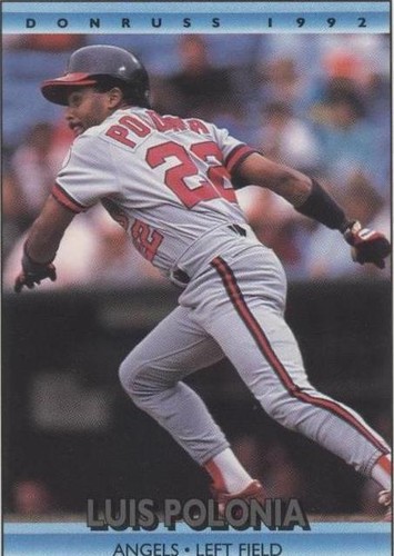 1992 Donruss - Luis Polonia #252