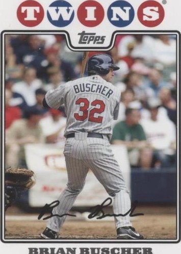 2008 Topps Updates & Highlights - Brian Buscher #UH317