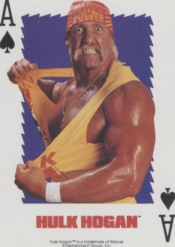 1991 U.S. Playing Card WWF - Hulk Hogan #AS