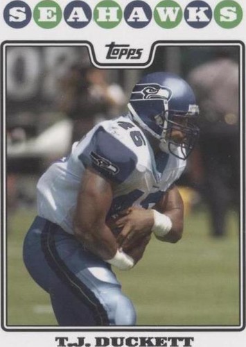 2008 Topps T.J. Duckett #106