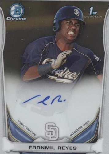 2014 Bowman Chrome - Franmil Reyes #BCAP-FR