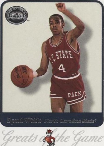 2001 Fleer Greats of the Game - Spud Webb #71
