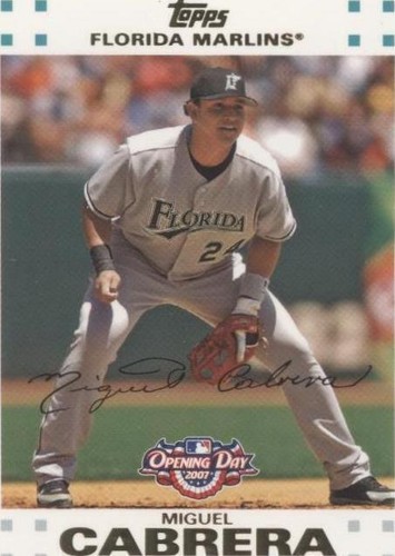 2007 Topps Opening Day - Miguel Cabrera #58