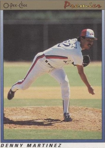 1991 O-Pee-Chee Premier - Dennis Martinez #75