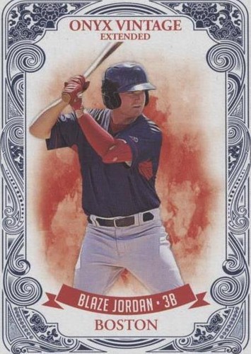 2021 Onyx Vintage Extended - Blaze Jordan #VEBJ