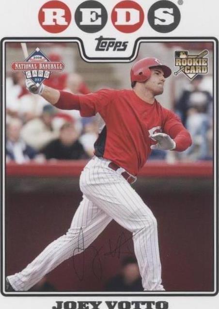 2008 Topps National Baseball Card Day - Joey Votto #7