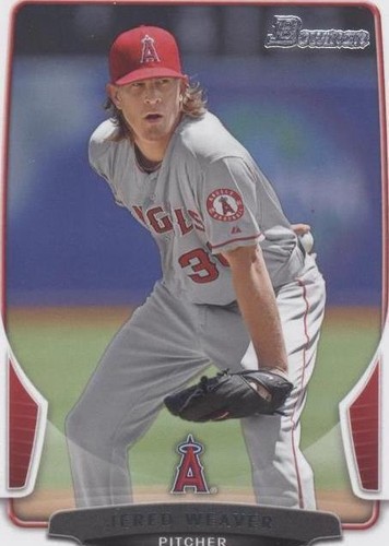 2013 Bowman - Jered Weaver #9