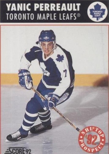 1992-93 Score - Yanic Perreault #487
