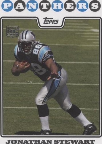 2008 Topps Jonathan Stewart #348