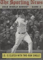 2019 Topps Heritage - J.D. Martinez #306