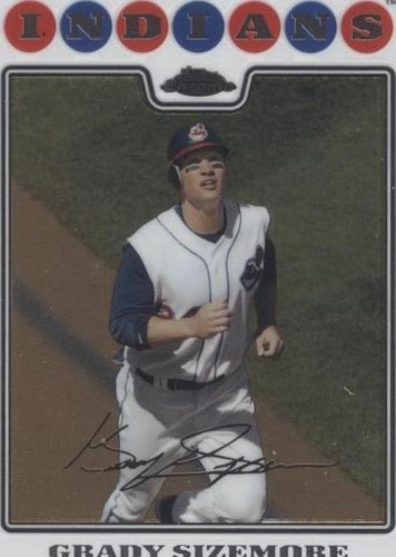 2008 Topps Chrome - Grady Sizemore #94