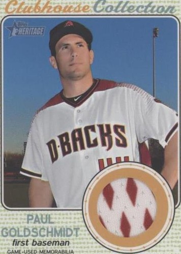 2017 Topps Heritage - Paul Goldschmidt #CCR-PG