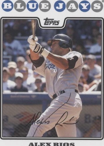 2008 Topps - Alex Rios #80