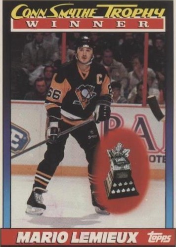1991-92 Topps - Mario Lemieux #523