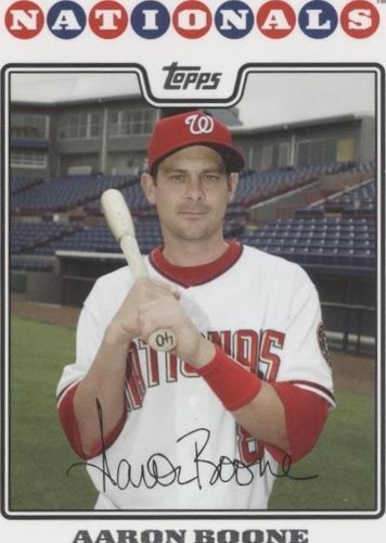 2008 Topps Updates & Highlights - Aaron Boone #UH259