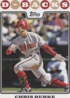 2008 Topps Updates & Highlights - Chris Burke #UH103