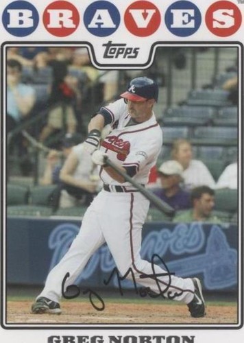 2008 Topps Updates & Highlights - Greg Norton #UH307