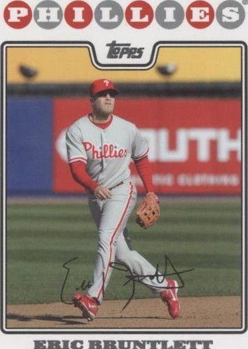 2008 Topps Updates & Highlights - Eric Bruntlett #UH63