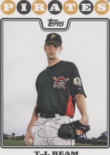2008 Topps Updates & Highlights - T.J. Beam #UH138