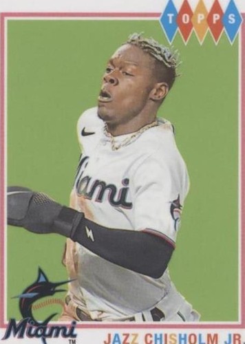 2022 Topps Brooklyn Collection - Jazz Chisholm #45