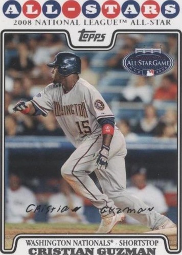 2008 Topps Updates & Highlights - Cristian Guzman #UH23