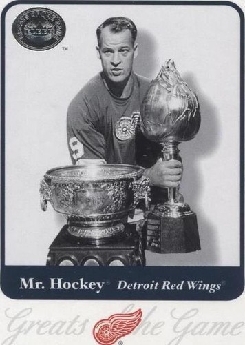 2001-02 Fleer Greats of the Game - Gordie Howe #1