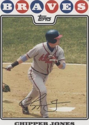 2008 Topps - Chipper Jones #500
