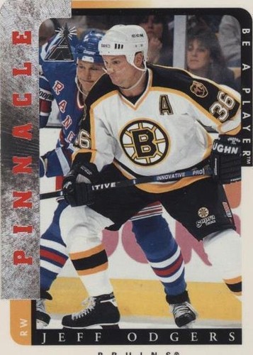 1996-97 Pinnacle Be A Player - Jeff Odgers #193