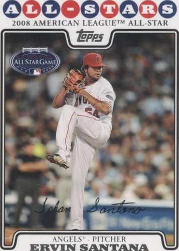 2008 Topps Updates & Highlights - Ervin Santana #UH77