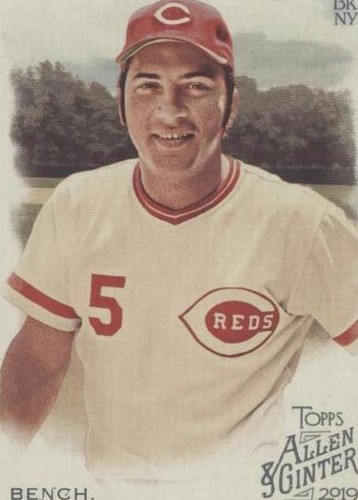 2019 Topps Allen & Ginter - Johnny Bench #103