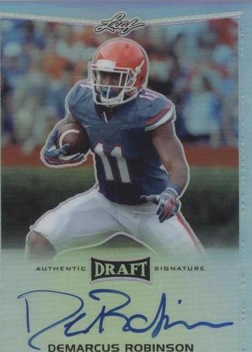 2016 Leaf Metal Draft Demarcus Robinson #BA-DMR
