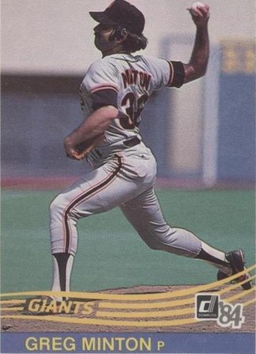 1984 Donruss - Greg Minton #187