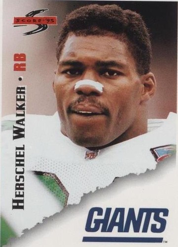 1995 Score Herschel Walker #196