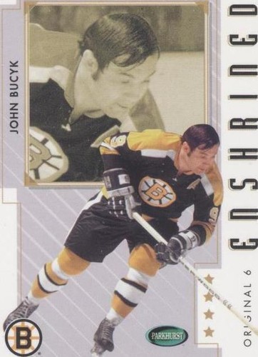 2003-04 Parkhurst Original Six Boston Bruins - Johnny Bucyk #82