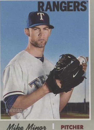 2019 Topps Heritage - Mike Minor #389
