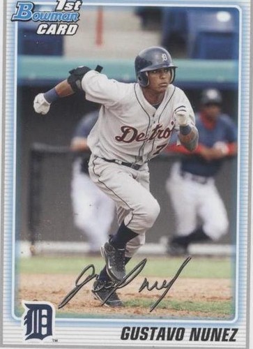 2010 Bowman - Gustavo Nunez #BP33