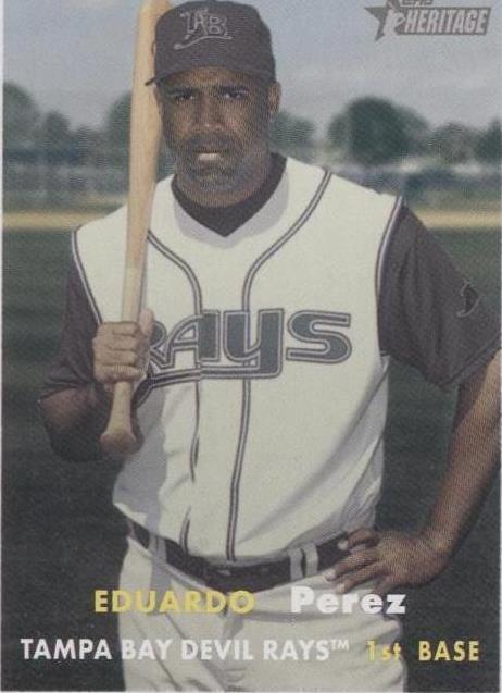 2006 Topps Heritage - Eduardo Perez #423