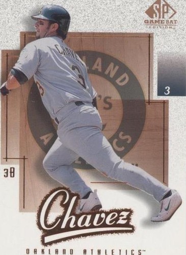 2001 SP Game Bat Edition - Eric Chavez #6