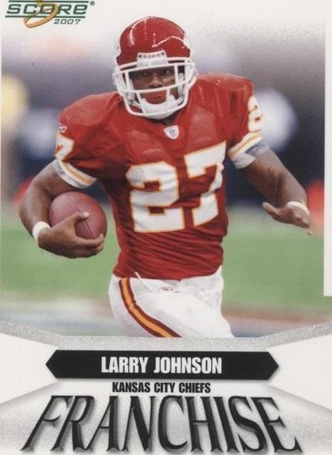 2007 Score Larry Johnson #F-7