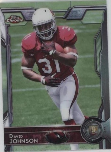 2015 Topps Chrome Mini David Johnson #177