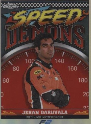 2022 Topps Chrome Formula 1 F1 Autographs JEHAN DARUVALA