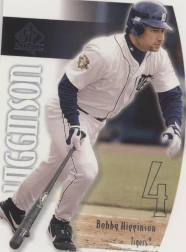 2002 SP Authentic - Bobby Higginson #29