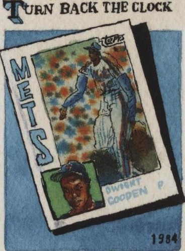 2024 Topps Spotlight by Andy Friedman - Dwight Gooden #82-SP