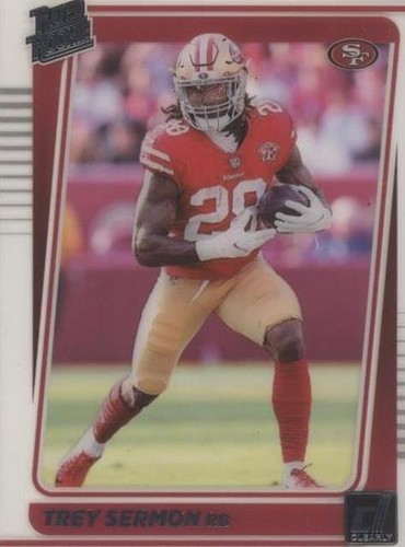 2021 Panini Clearly Donruss Trey Sermon #79