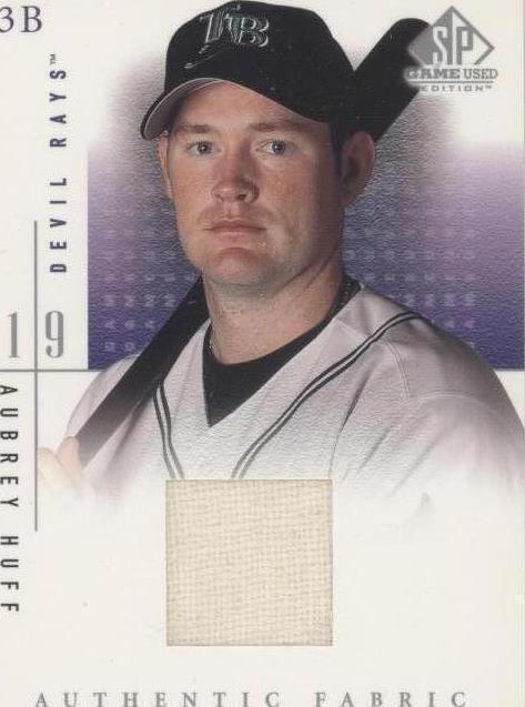 2001 SP Game Used Edition - Aubrey Huff #AH